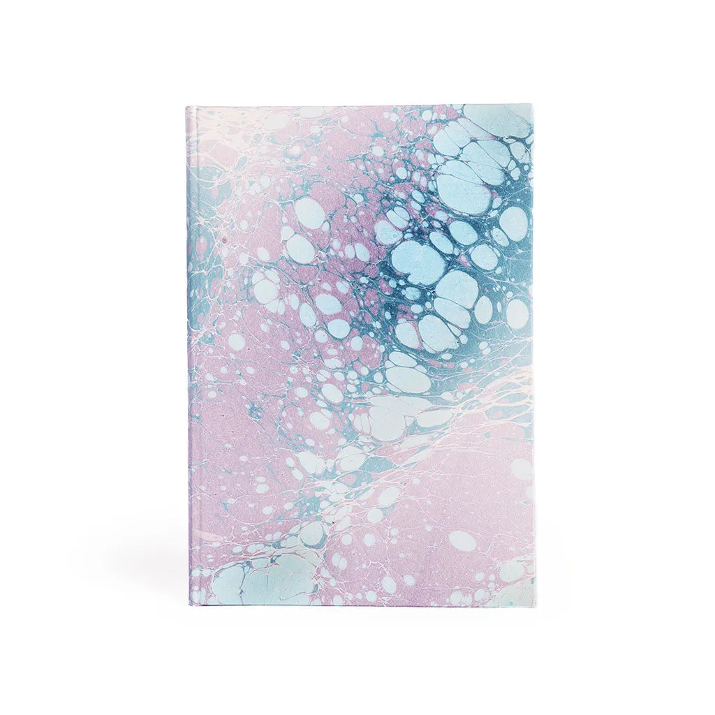 Hardcover Marbled Paper Notebook