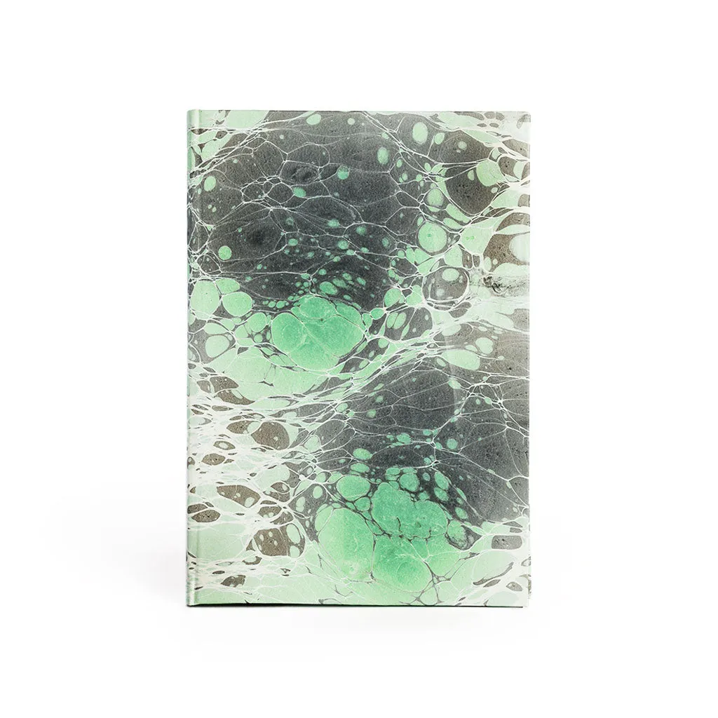 Hardcover Marbled Paper Notebook