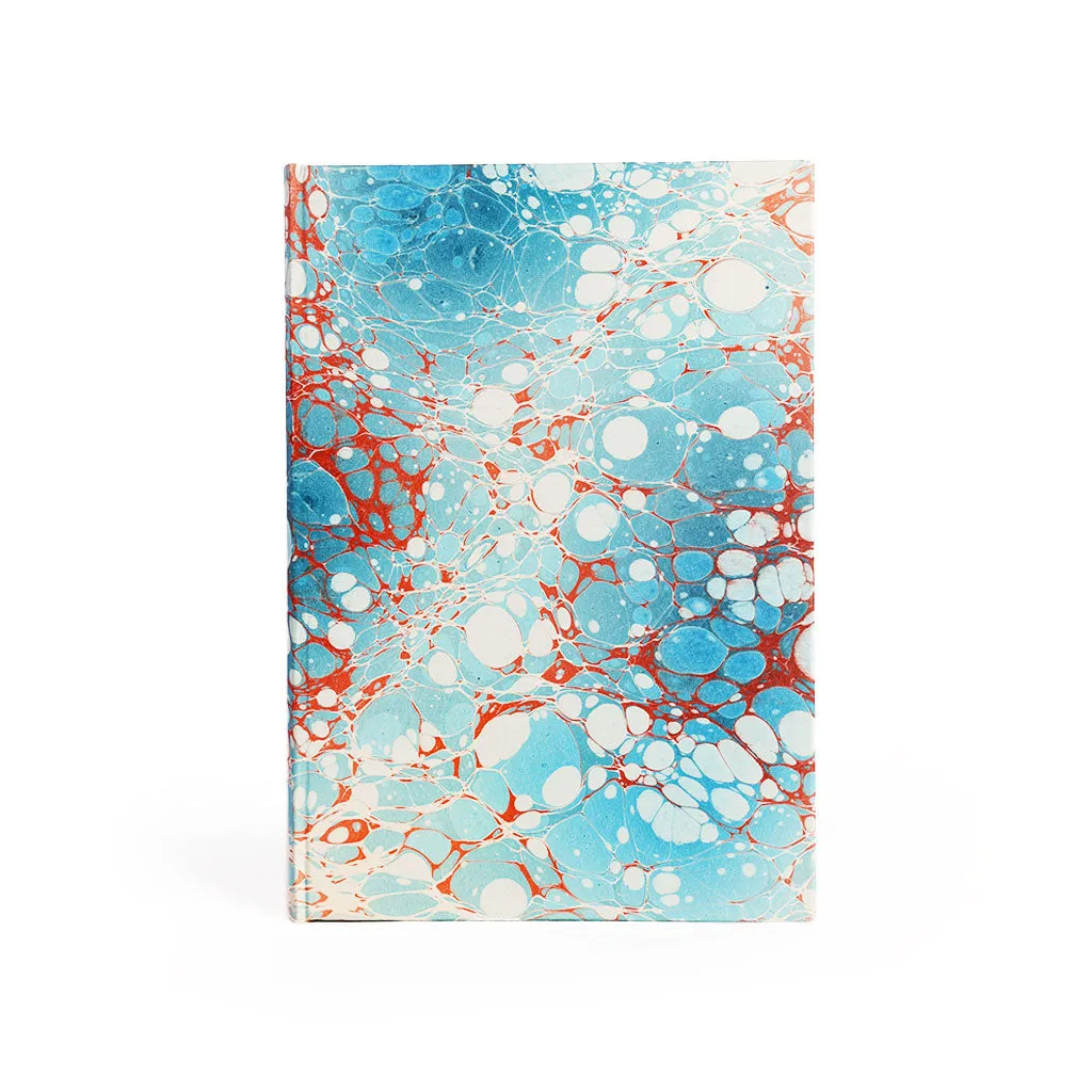 Hardcover Marbled Paper Notebook