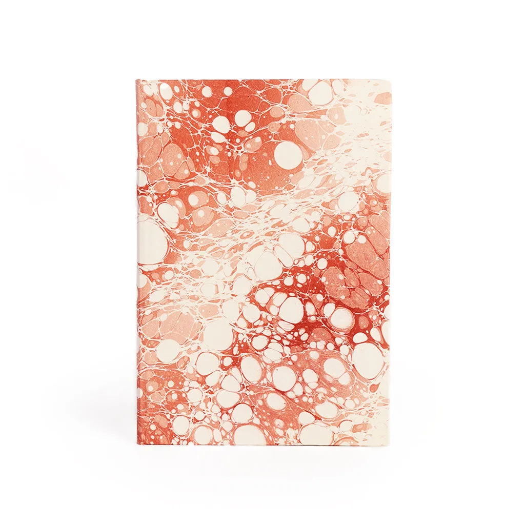 Hardcover Marbled Paper Notebook