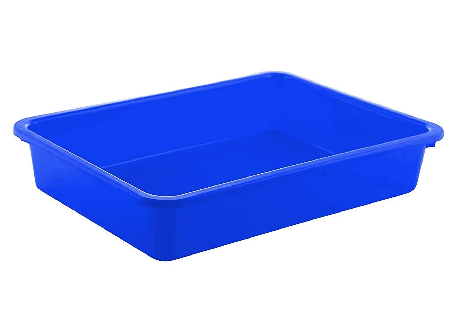 Heart Home Plastic Large Size Stationary Office Tray, File Tray, Document Tray, Paper Tray A4 Documents/Papers/Letters/folders Holder Desk Organizer (Blue) (CTHH015921)