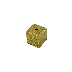 Incense Holder - Cube Gold Large