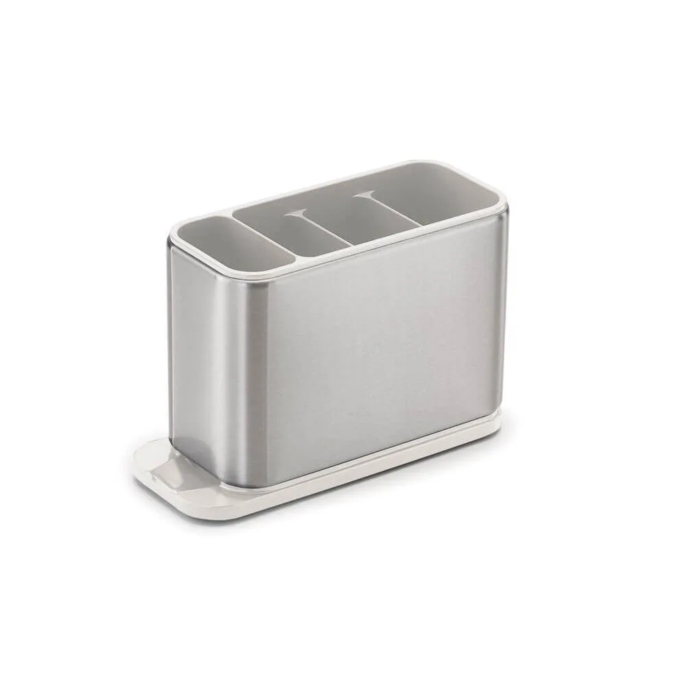 Joseph Joseph Surface Stainless Steel Cutlery Drainer Stone