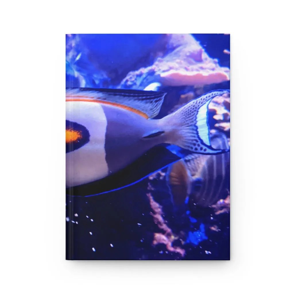 Light White Fish Hardcover Journal Matte