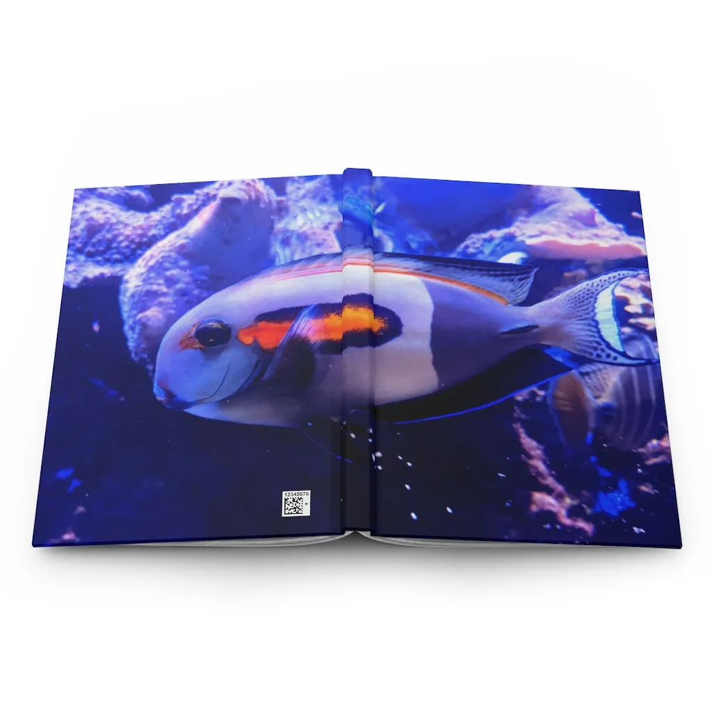 Light White Fish Hardcover Journal Matte