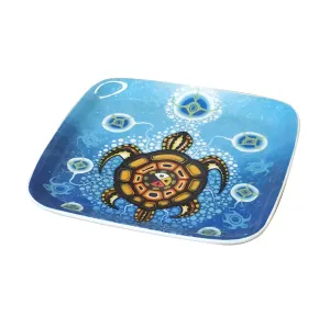 Medicine Turtle Trinket Tray Design by Native Artist James Jacko