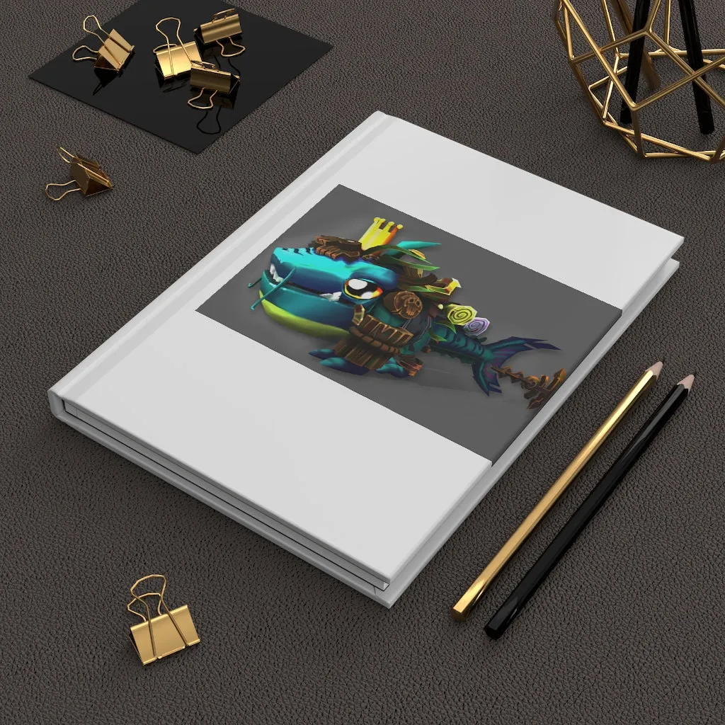 Nibbler's the Misfit Shark Hardcover Journal Matte