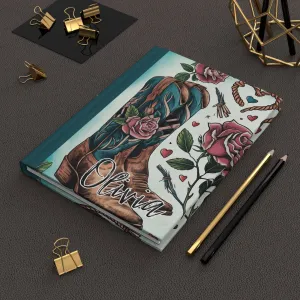 Personalised Hardcover Journal Matte, Country and Western, awd-1487