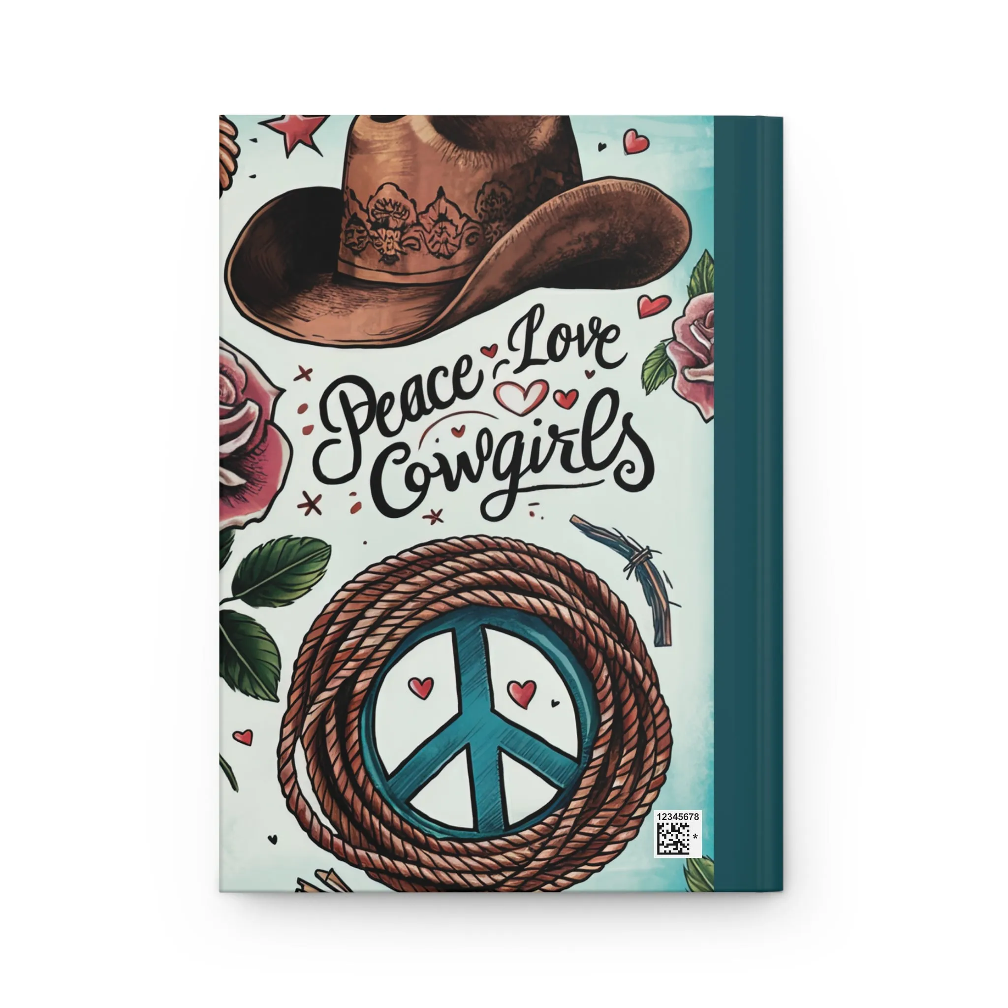 Personalised Hardcover Journal Matte, Country and Western, awd-1487