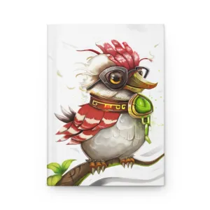 Pete the Sweet Little Bird Hardcover Journal Matte