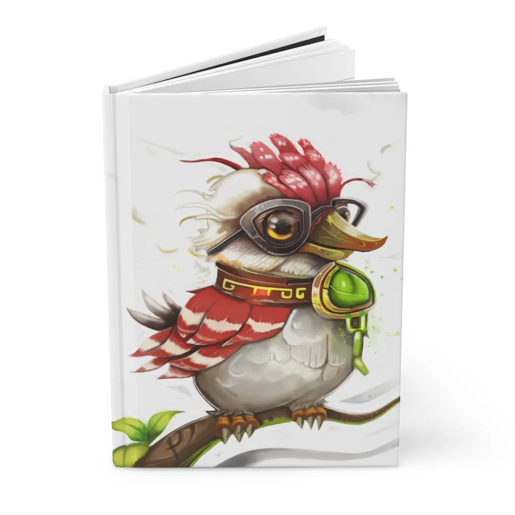 Pete the Sweet Little Bird Hardcover Journal Matte