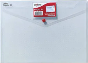 Polyfile 10 A4 Clear Packof 5