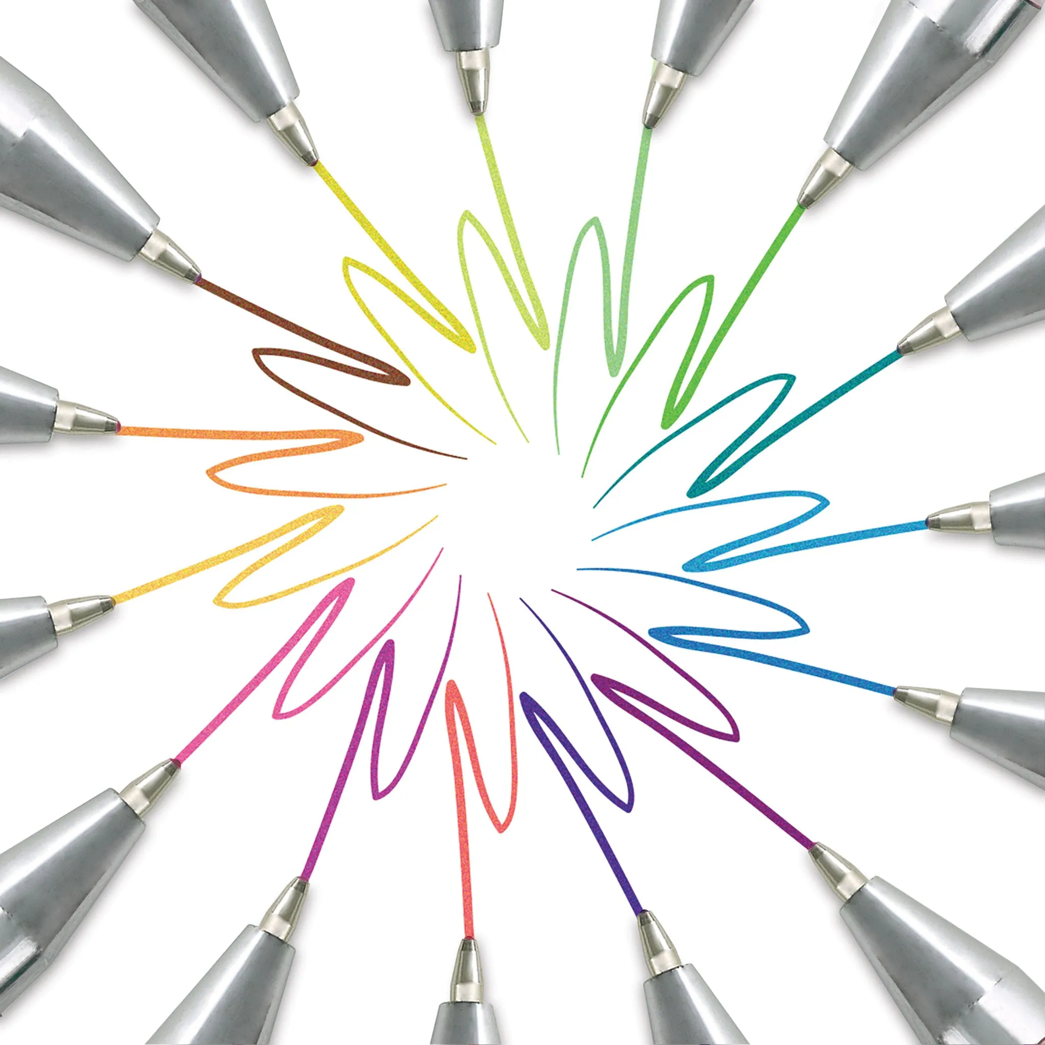 Pom Pom Gel Pens - Pkg of 15