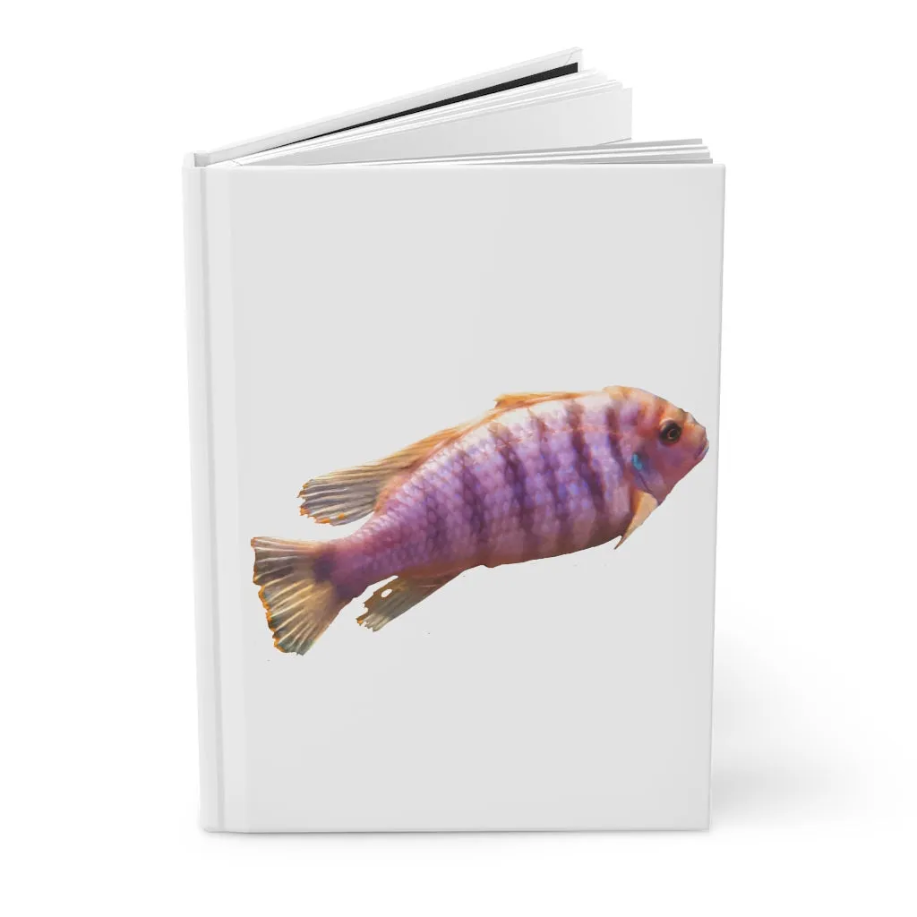 Purple Fish Hardcover Journal Matte