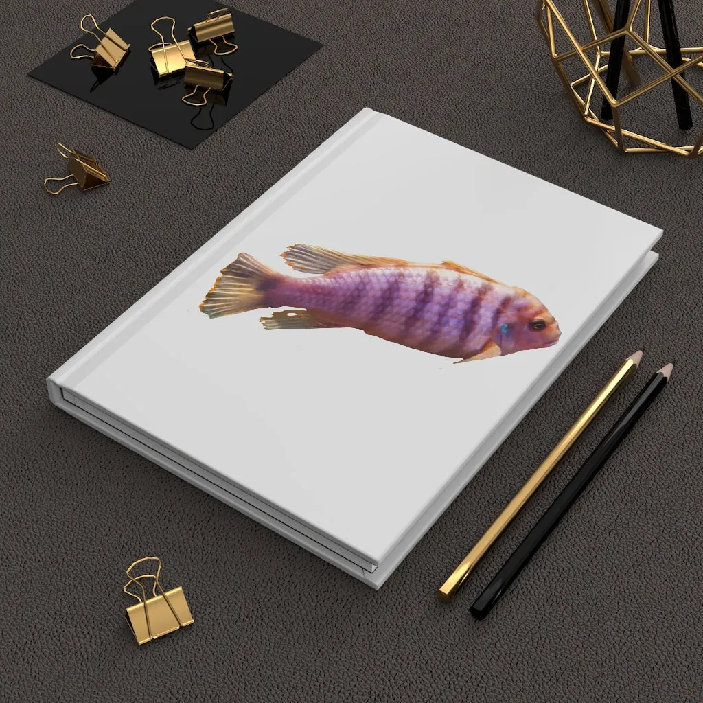 Purple Fish Hardcover Journal Matte