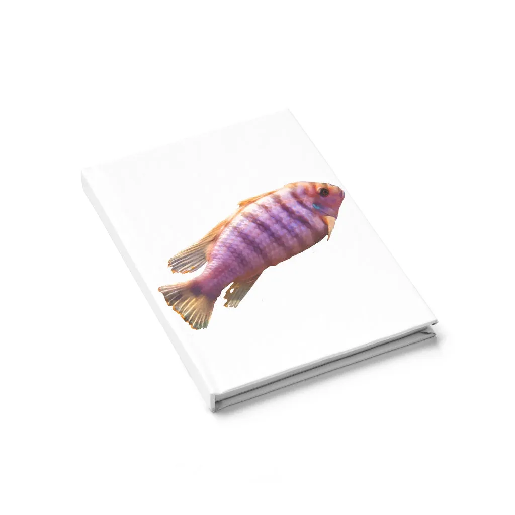 Purple Fish Journal - Ruled Line