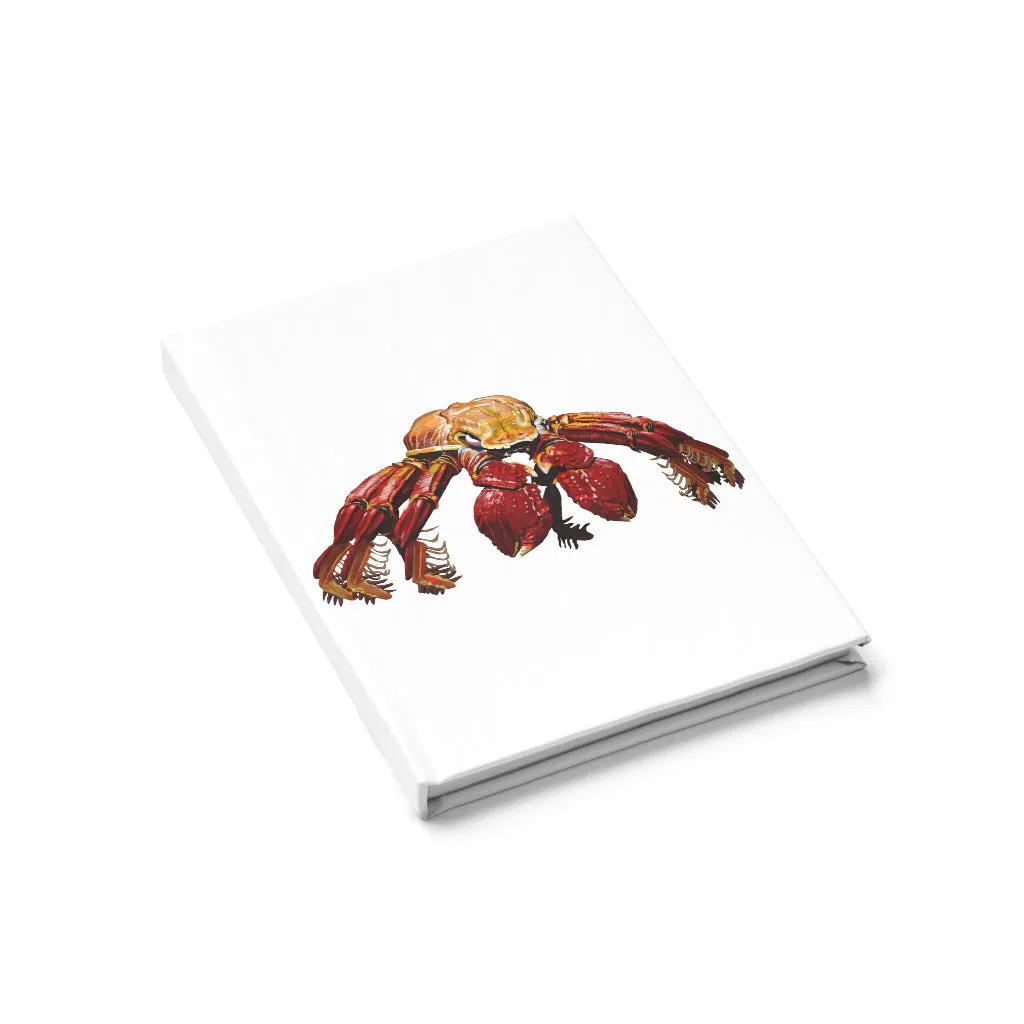 Red Crab Journal - Ruled Line