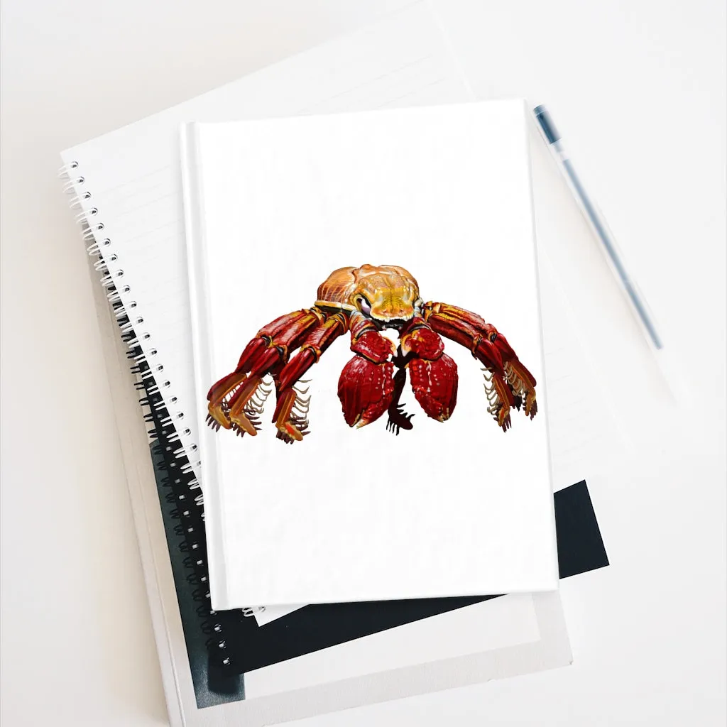 Red Crab Journal - Ruled Line