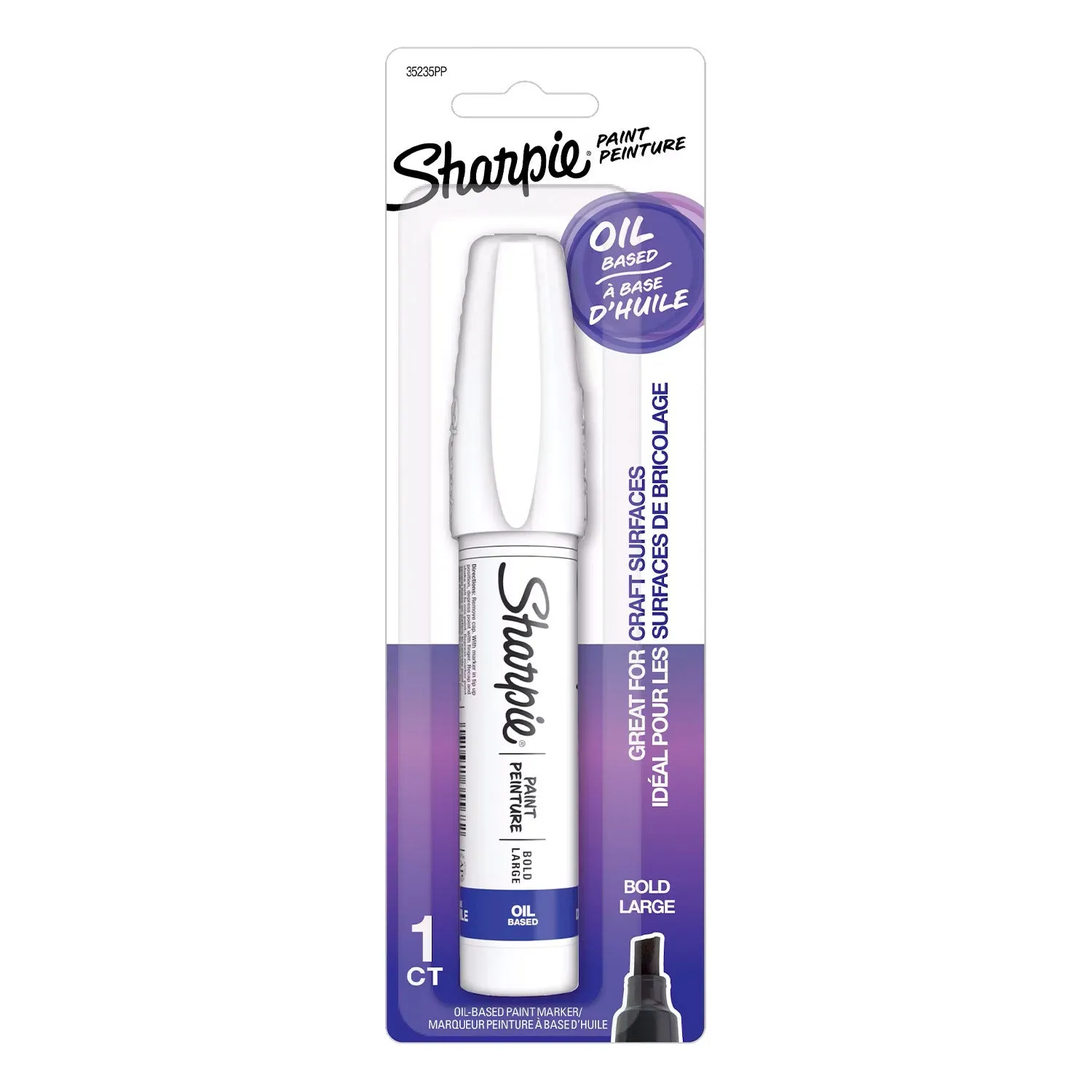 Sharpie Bold Point Oil-Based Poster Paint Marker White