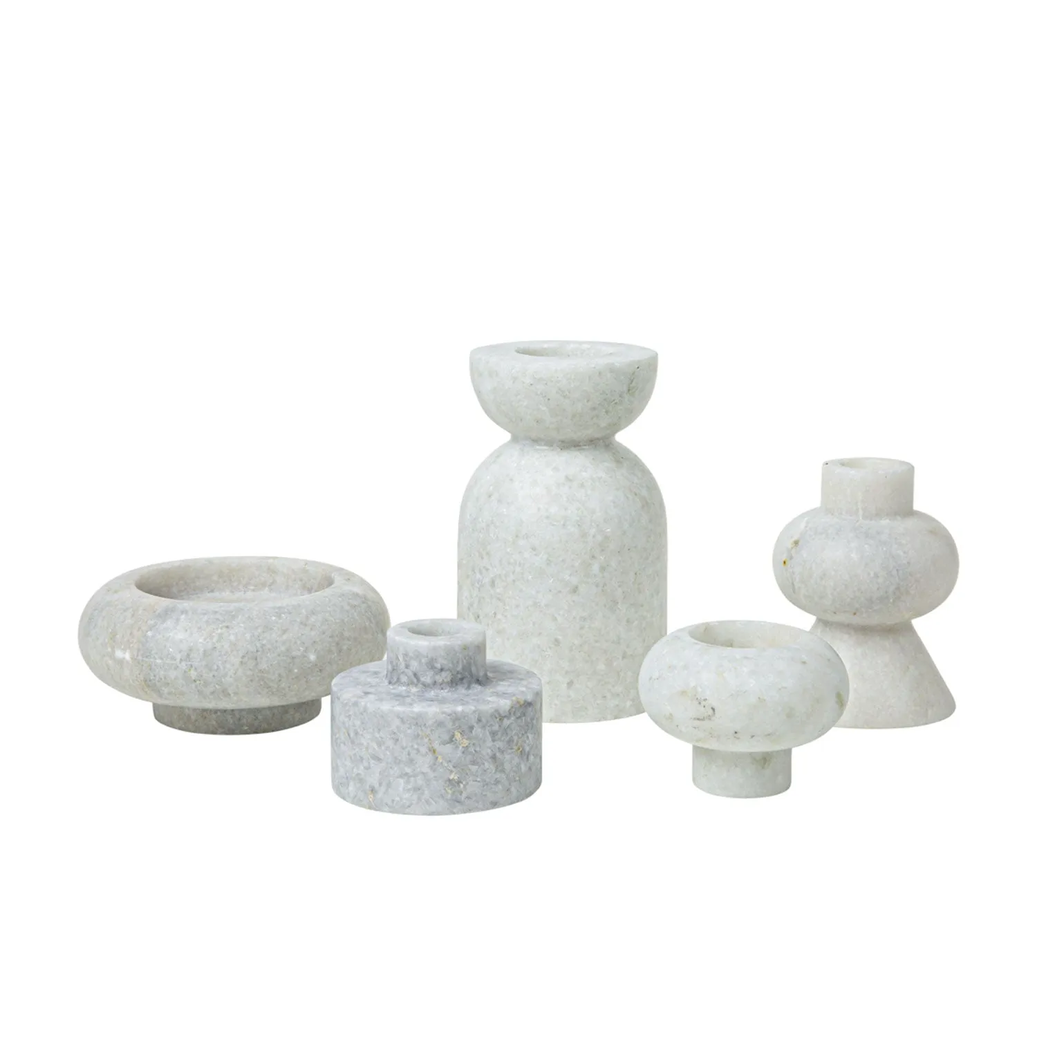 tom dixon | stone stacking candle holder