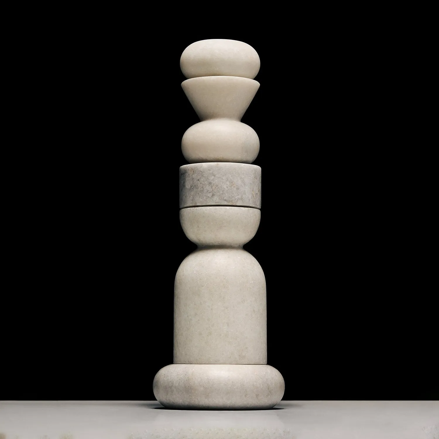 tom dixon | stone stacking candle holder