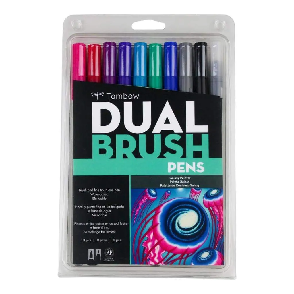 Tombow Dual Brush Markers 10 pack Galaxy*