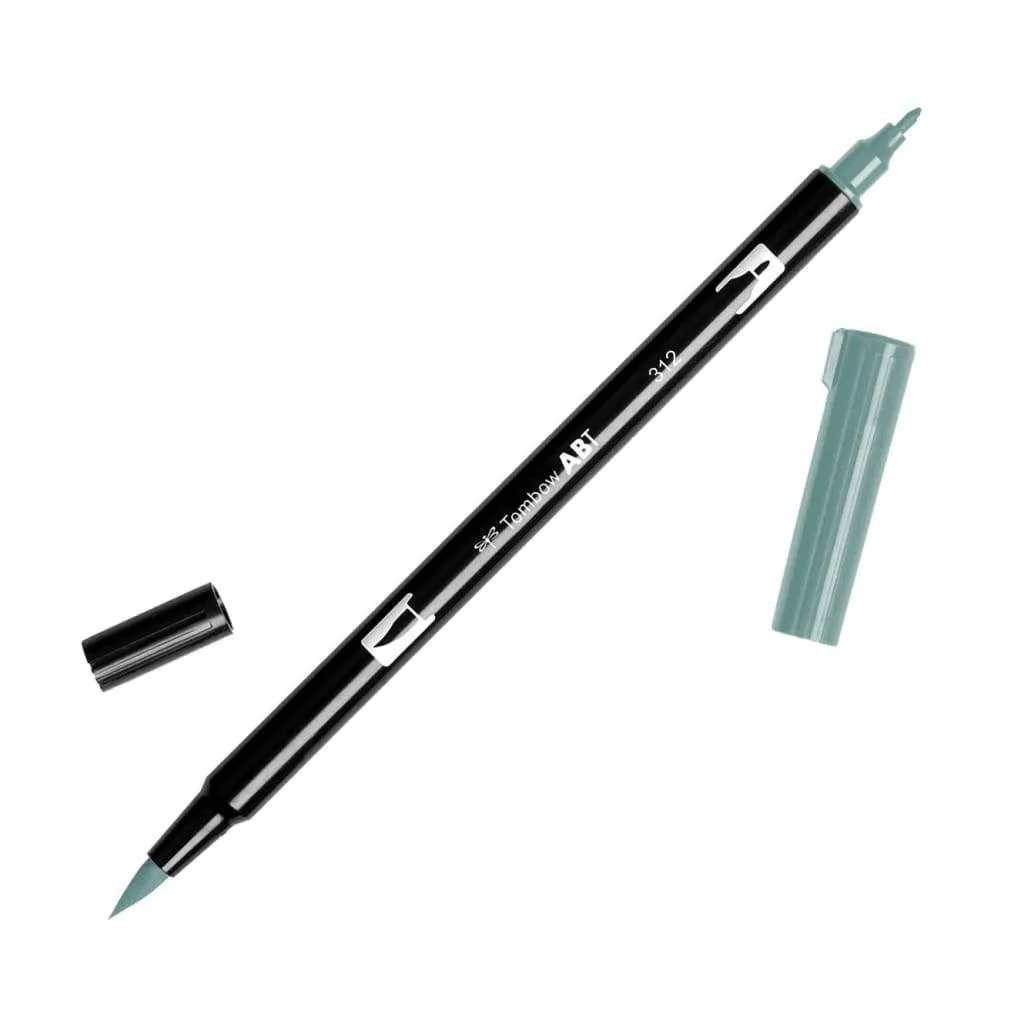 Tombow - Dual Brush Pen - 312 Holly Green