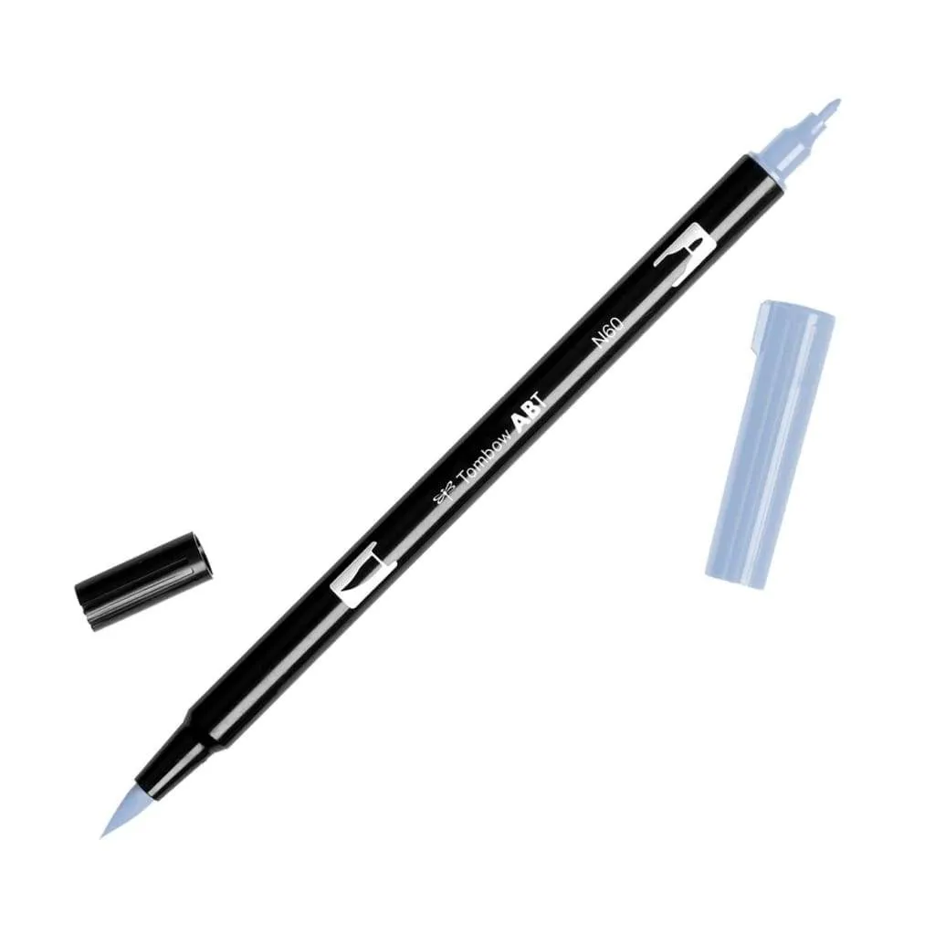 Tombow - Dual Brush Pen - N60 Cool Grey 6