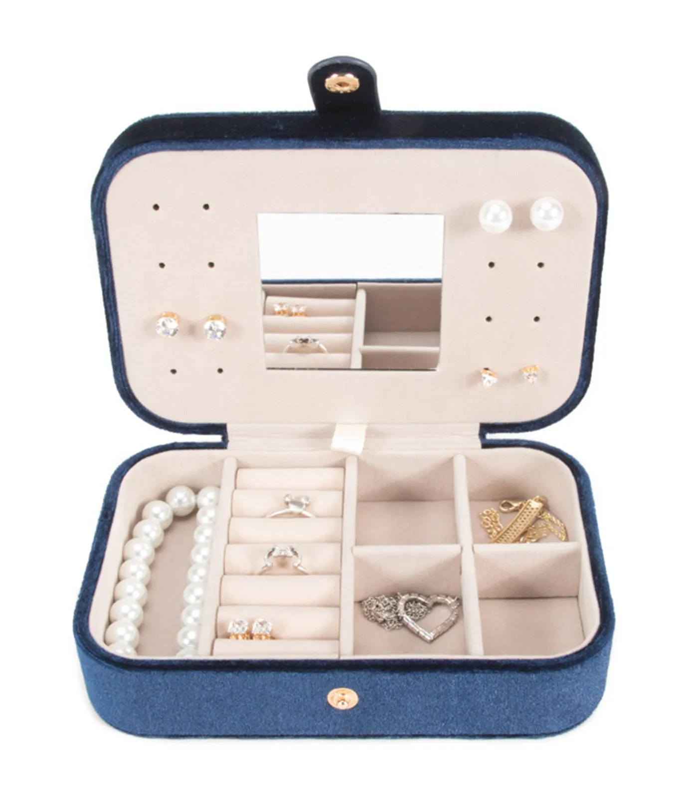 Vera Travel Jewelry Organizer Navy