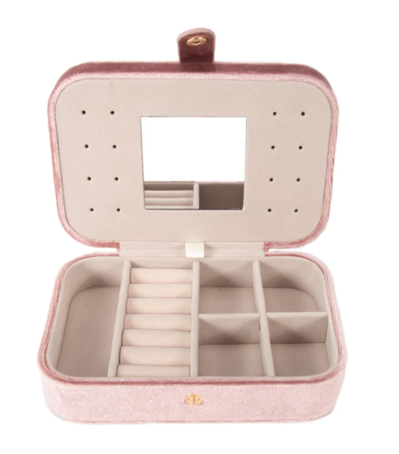 Vera Travel Jewelry Organizer Rose