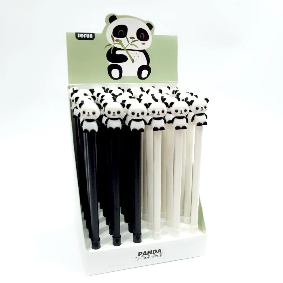 X 22237 PANDA GEL PEN-DISCONTINUED