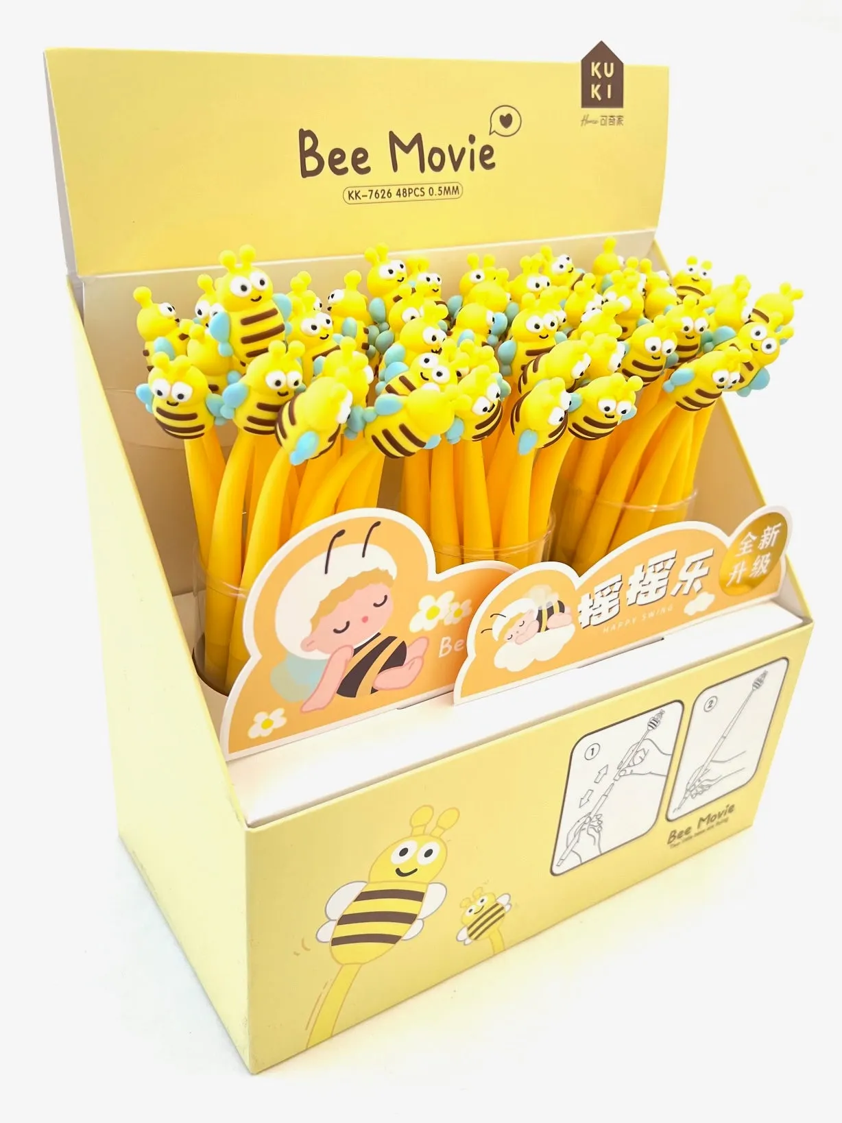 X 22439 WIGGLE BEE Vol. 2 GEL PEN-DISCONTINUED