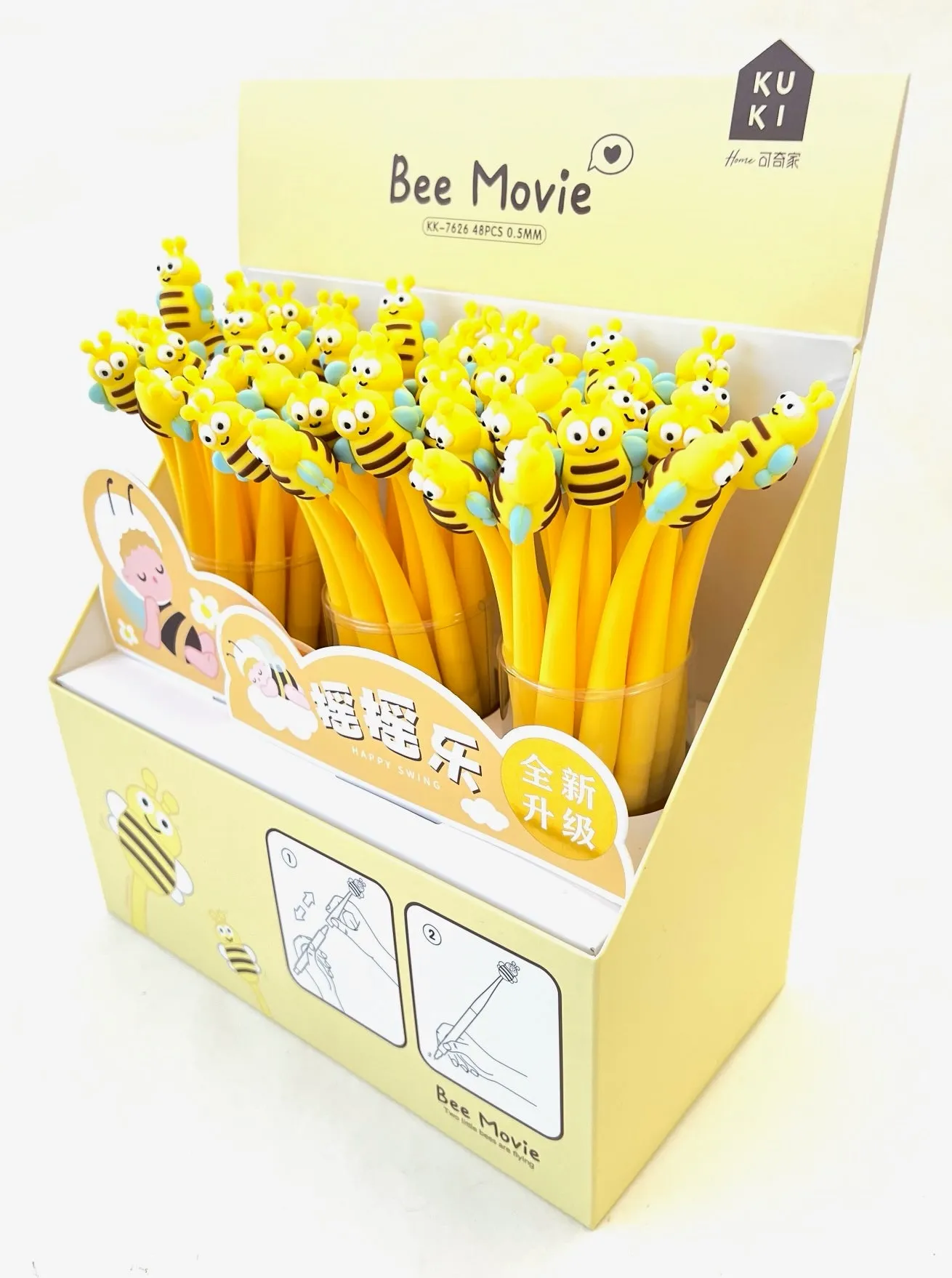 X 22439 WIGGLE BEE Vol. 2 GEL PEN-DISCONTINUED