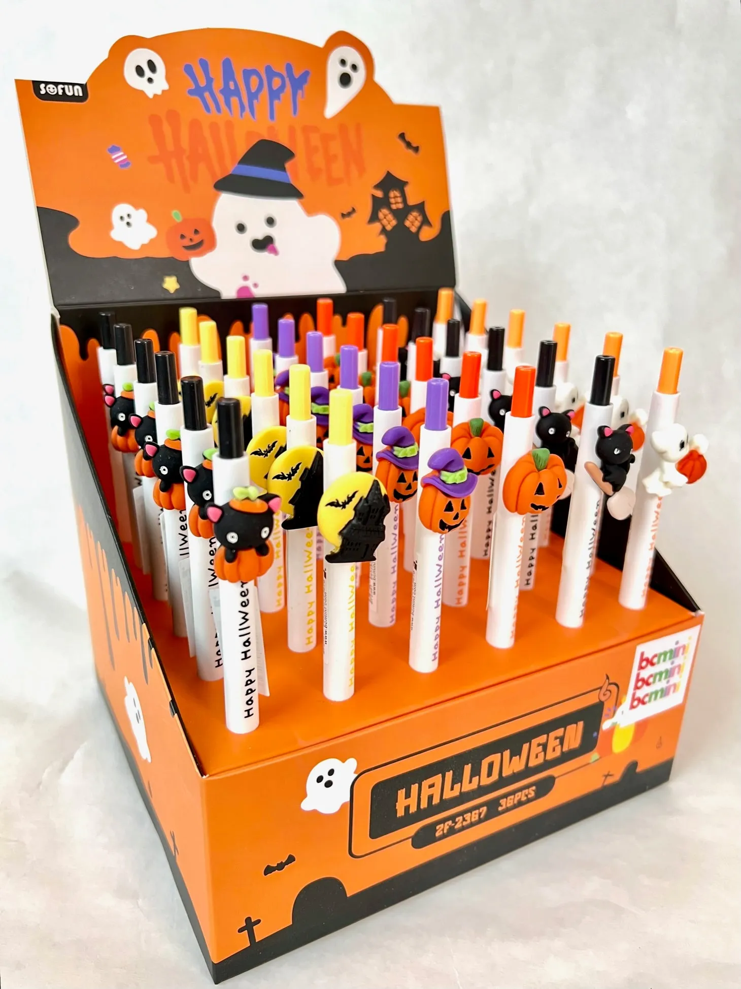 X 22535 HALLOWEEN RETRACTABLE GEL PEN-DISCONTINUED